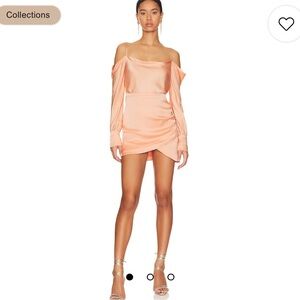NWT Jonathan Simkhai Velma Off The Shoulder Mini Dress size 4 reg $595